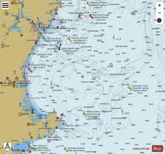 Portsmouth To Cape Ann Nh Ma Me Marine Chart