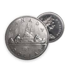 1978 Canadian 1 Voyageur Dollar Coin Circulated