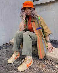  Wdywt Pops Of Neon Streetwear Fashion Women Streetwear Fashion  gambar png