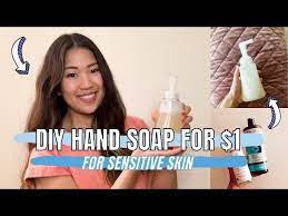 lavender hand soap tutorial for