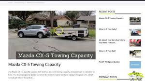 Mazda Cx 5 Towing Capacity Letstowthat Com