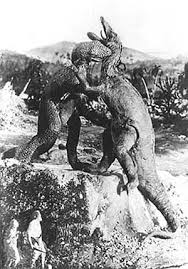 Image result for ivan t sanderson and the hippo dinosaur from africa