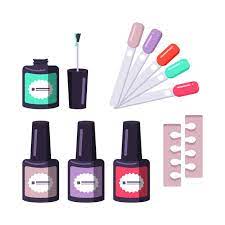 diffe shapes of nail polish bottle