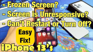 screen is frozen unresponsive or can t
