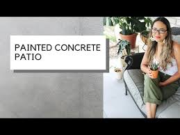 No Prep Painted Concrete Patio Floors