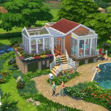 Casas the sims 4 sims four sims 4 build. Tiny House Expansion The Sims Apartment Therapy
