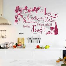 Wine Quote Wall Decal With Gvine