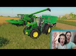 we try out farming simulator 19 part
