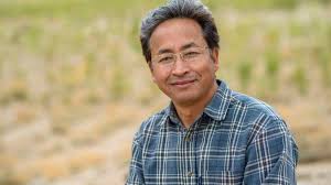 Sonam wangchuk was born in a tiny village of 5 households. Sonam Wangchuk An Ice Fountain Brings Water To The Himalayan Desert Guernica
