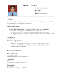 Resume Format Google Docs Sample Resume Format For Resume