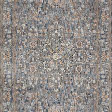 blue fl medallion accent rug 3x5