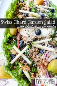 Swiss Chard Garden Salad Recipe