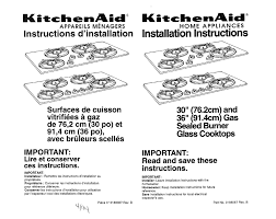 kitchenaid kgct305bwh0 installation