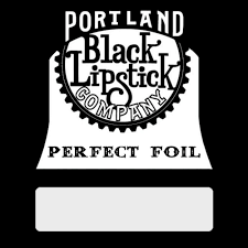 perfect foil portland black lipstick co