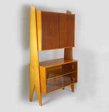 vintage wall unit bookcase 1960s for