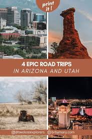arizona to utah road trip itineraries