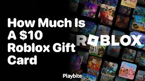10 roblox gift card worth