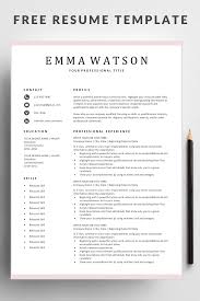 Our professional resume designs are proven to land interviews. Professional Resume Cv Template Word Free Download 2020