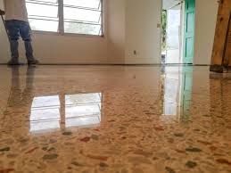 how to clean diamond polished terrazzo