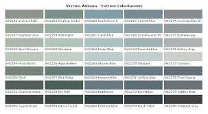 Sherwin Williams Paint Color Chart Blue Gray Blue Green