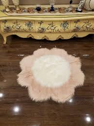 exotic fur rugs soft indoor modern