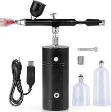 upgraded airbrush kit with air pump