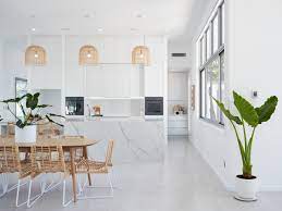 54 modern white kitchen bright