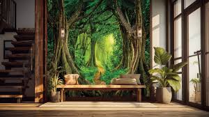 3d Forest Wallpaper L And Stick