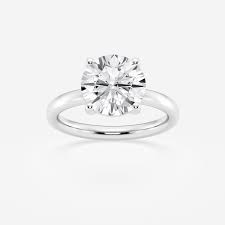 solitaire enement ring