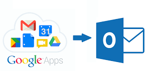 Migrate Google Apps / G Suite to Outlook with Top 3 Methods