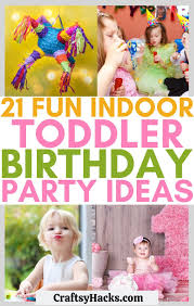 for toddler birthday party