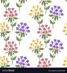 Cute Floral Pattern Of Hydrangea