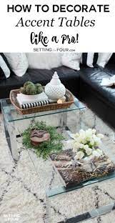 5 tips to decorate accent tables like a