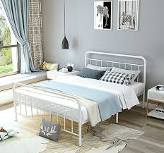 Ghent White Wrought Iron Bed Frame