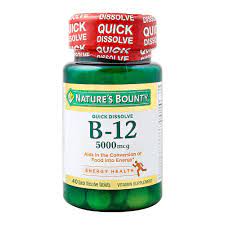 It could be vitamin b12 deficiency. Purchase Nature S Bounty B 12 5000mg 40 Tablets Vitamin Supplement Online At Special Price In Pakistan Naheed Pk