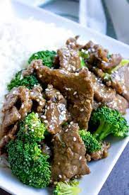 panda express beef and broccoli