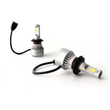 2 x led headlight bulbs h7 75w 6500k