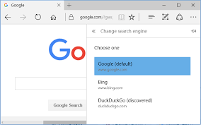 Microsoft edge will default to using bing, but you can change your search engine to google,. How To Change Default Search Engine To Google In Microsoft Edge Browser Simplehow