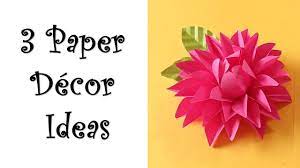 how to make paper decorations for your