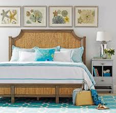bed headboard ideas for coastal room