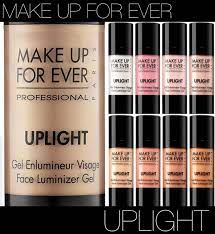 uplight face luminizer and aqua liners