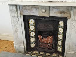 Victorian Antique Fireplace Before