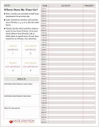40 Daily Time Management Template Markmeckler Template Design
