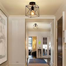 Vintage Industrial Entryway Light Ceiling Light Fixture For Farmhouse Hallway 761780090123 Ebay
