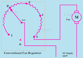 Fan Regulator Connection Diagram And