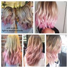 Pink is traditionally a girl's colour, and as a result pink is teen singer joss stone dyed her hair pink to annoy her record label bosses after they begged her to become a blonde. Dip Dye Fade In Color Bleed Pink Ends On Blonde Dip Dye Hair Blonde Dyed Blonde Hair Pink Blonde Hair