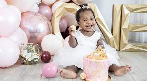 First Birthday Celebration Baby Girl Birthday Theme Birthday  gambar png