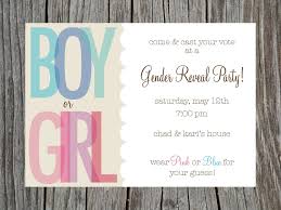 Gender Reveal Party Invitations Free Templates Gender