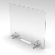 Acrylic Sneeze Guard Table Top