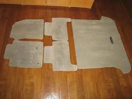 oem beige carpeted floor mats for gx470